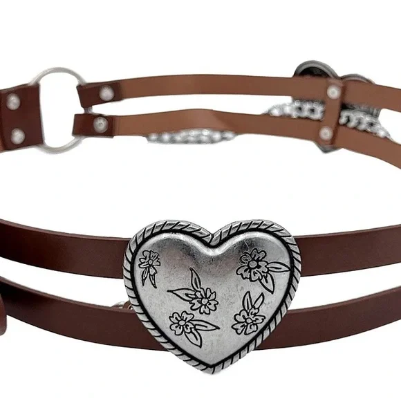 Brown Heart Belt - Picture 3 of 5